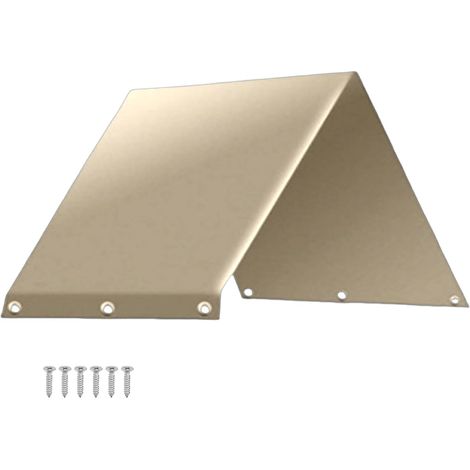 Bâche de rechange pour auvent de jeu, beige, 132 x 228 cm, imperméable et résistante aux UV.