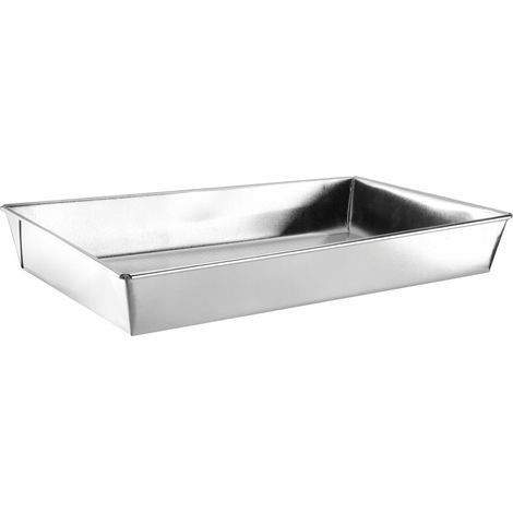 Bandeja de horno Platino de 40x25x6 cm