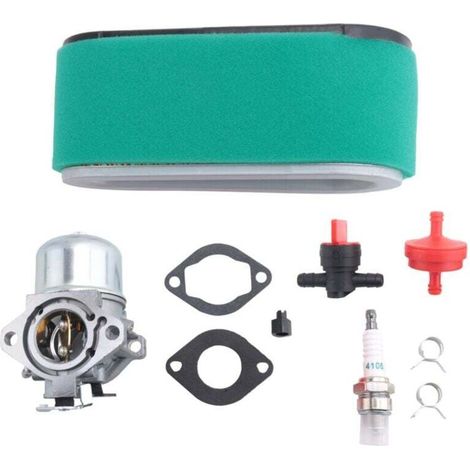 Carburatore con filtro dell'aria compatibile con motori per tosaerba modelli 283702 283707 284702-Crezuo