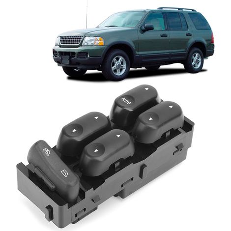 Hauptschalter für elektrische Fensterheber 1L5Z-14529-AB für Ford Explorer Sport Trac 2001-2003 ABS (1/5)