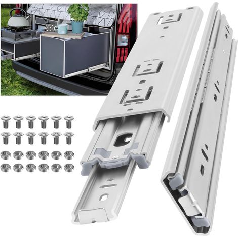 Glissiere Pour Tiroir Charge Lourde 900 mm Pour Camping Car (1/5)