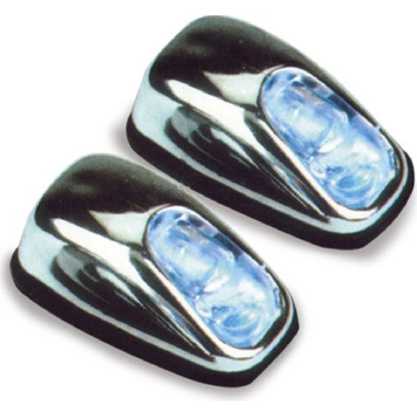 2 Gicleurs lave-glace a LED Bleu NA40BL 12V sur allume-cigare