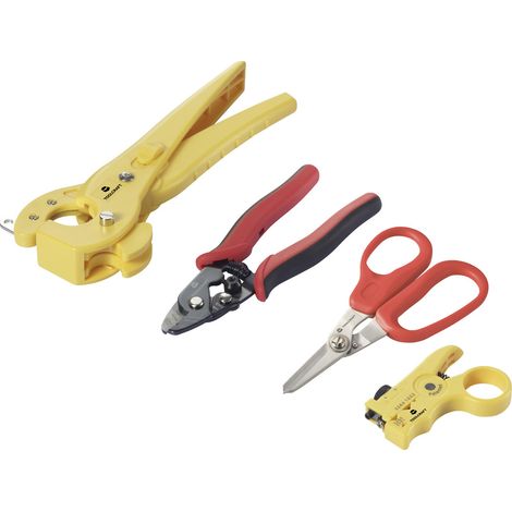 TOOLCRAFT  TO-9621810  Glasfaser-Werkzeug Inkl. Kabelschneider, Inkl. Kabelentmanteler   0 bis 25 mm