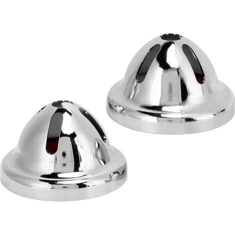 Clignotant Moto 2 Pièces, Cache Protecteur Antirouille, Remplacement Bonneville T100 2002-2014, Électro-argenté (1/5)