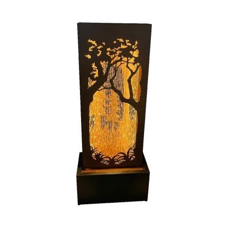 Fontaine décorative de Noël LED 25 × 50 × 123