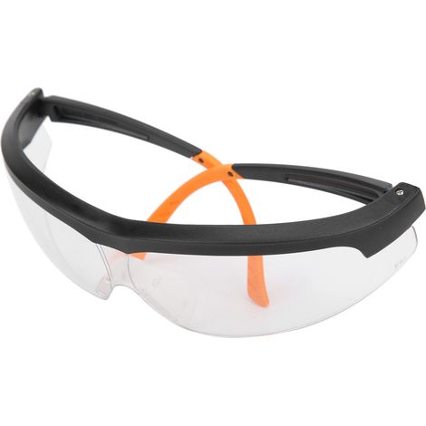 Konturierte Schutzbrille, beschlagfrei, winddicht, stoßfest, Polycarbonatgläser, Augenschutz für Bauarbeiten. (1/5)