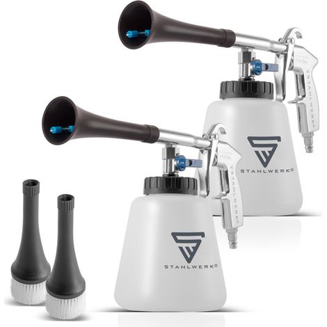 STAHLWERK 2 x pistola di pulizia ad aria compressa RP-90 ST Effetto Tornado