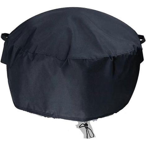Funda para fogata Botao, funda redonda para fogata de patio de 8540 cm, funda impermeable, resistente al viento y a los rayos UV para fogata ( )