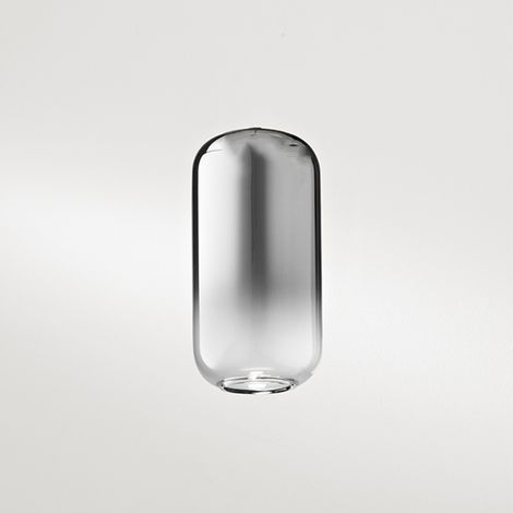 Vetro Borosilicato Contemporaneo Hunter Fumè Specchiato D10 (1/2)