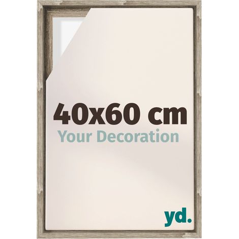 Your Decoration - Cadre flottant - Chene Sonoma - Cadre en caisse américaine pour toile sur chassis - MDF - Lyon (1/5)