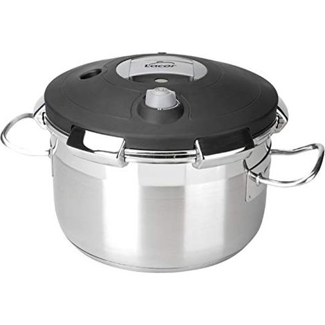 Pentola a pressione Lacor luxe capacità 23 litri acciaio inox (1/4)