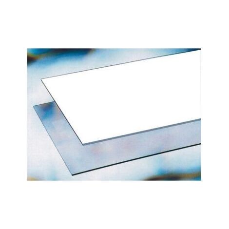 VETRO SINT. BIANCO OPACO 4MM 500X1500 LASTRA (1/2)