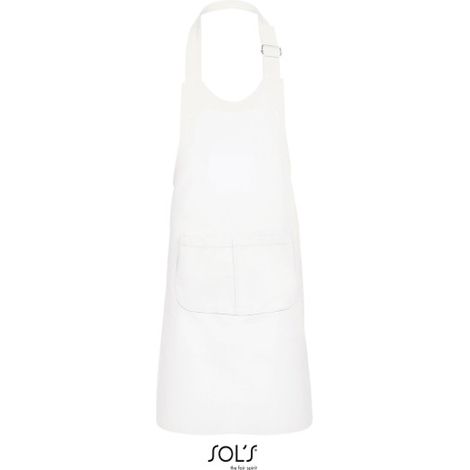 Delantal Niño Con Bolsillo SOL'S GALA KIDS  Blanco