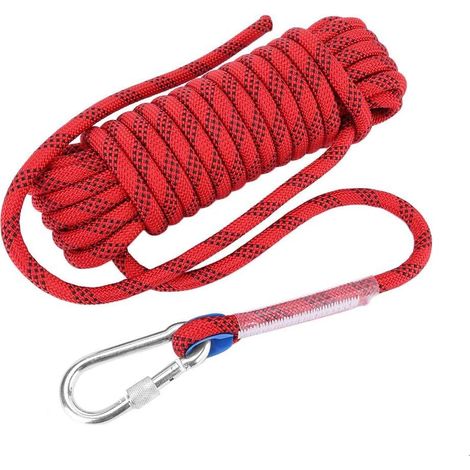 12mm Diameter Outdoor Climbing Life Line Auxiliary Rope Suitable for Outdoor Use, Emergency, Survival, Camping, Mountaineering, Etc. (1/5)