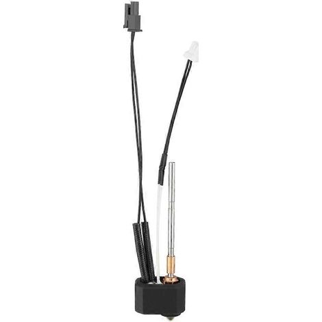Kit de tête d'impression Prusa I3 MK4 : bloc chauffant Nextruder, manchon en silicone, buse en acier trempé 0,4 mm, pièces pour imprimante 3D()