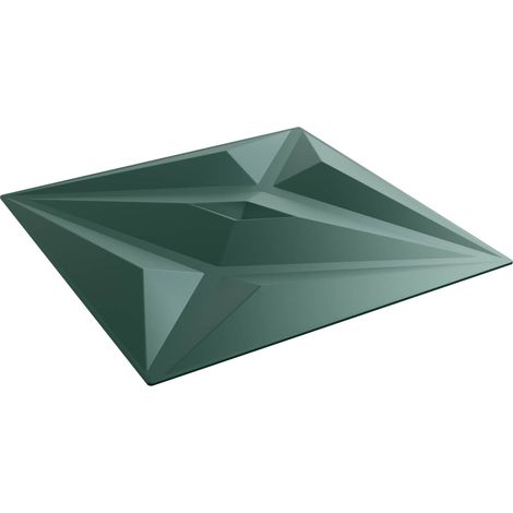 Wandpaneele Stern 48 pcs Stern Grün 50 x 50 cm XPS Schaum