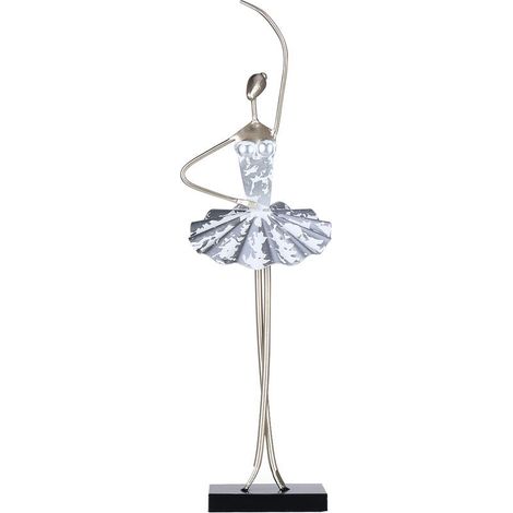 Statue Danseuse Ballet - Sculpture Résine Écologique 11.5 x 8.5 x 30 cm - Décoration Salon Chambre Bureau - Cadeau Danseur 1 Pièce (1/5)