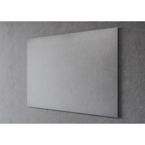 Espejo led de baño 100x80 cm con canto pulido y esquinas redondeadas