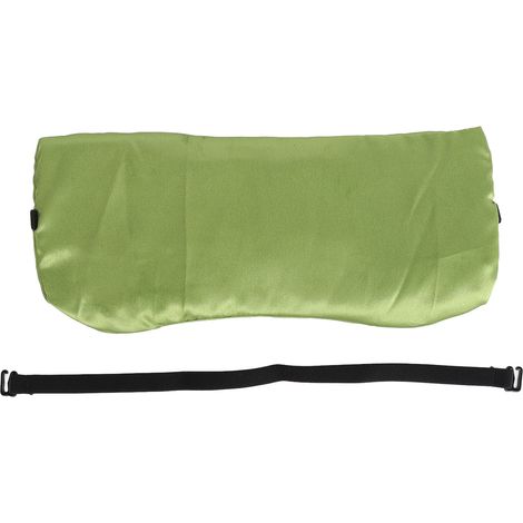 Coussin oculaire lavande vert pour relaxation, amélioration de la circulation, yoga, méditation lestée avec sangle (1/5)