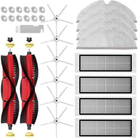 Pour Xiaomi MI Roborock S5 Max S6 Pure MaxV S55 Brosse LatéRale Principale Filtre Hepa Vadrouille en Tissu Robot Aspirateur (1/4)