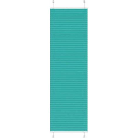 4015408 Store plissé vert pétrole 65x200 cm largeur du tissu 64,4 cm (1/5)