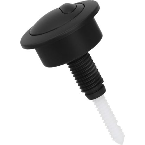 Bardusch - 1 bouton poussoir de chasse d'eau double pour chasse d'eau de toilettes (noir) (1/5)