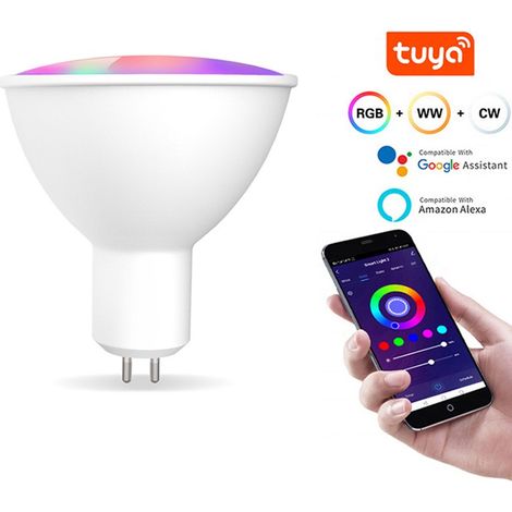 Tuya Faretto LED GU5.3 Smart WiFi 5W (1/4)