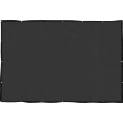 Filet pour remorque PEHD 2 x 3 m Noir (1/5)