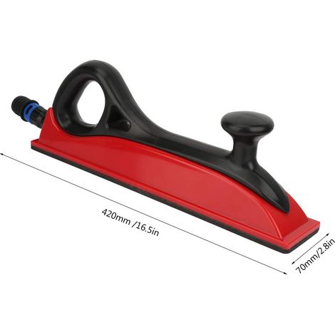Extraction Exempte de Poussière, Outils de Polissage Cales à poncer de Bloc de Ponçage 420x70mm (1/5)