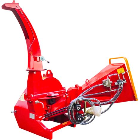 Broyeur de branches 150 mm pour tracteur - Cardan et attelage trois points - Rouleau d'alimentation hydraulique Stattos HHP150H (1/5)