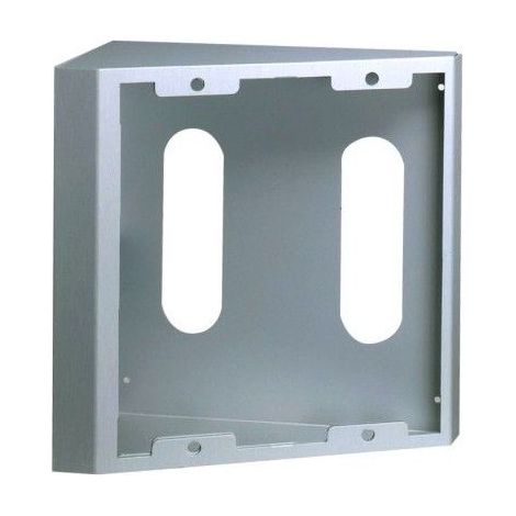 Complemento angular doble S7 25º en aluminio anodizado de 2mm para placas difíciles.