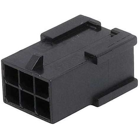 Connecteur Micro Fit femelle 3X2 Voies sans nageoires molex