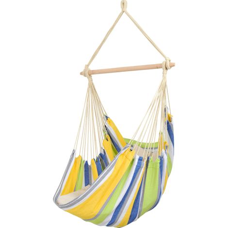 Fauteuil suspendu en coton et polyester Relax