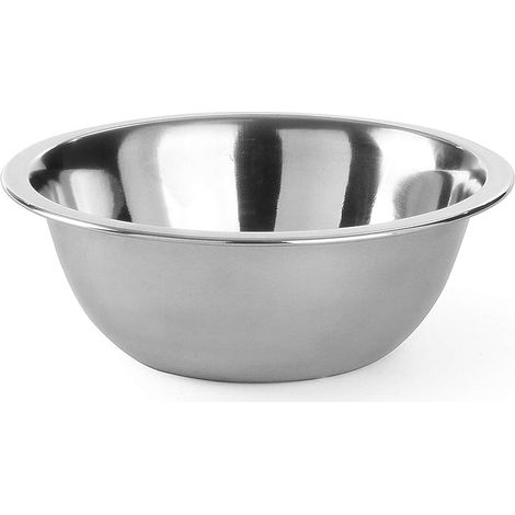 1 Bol mélangeur, Inox, 0,7 L capacité, 158 mm diamètre, 55 mm hauteur, pour cuisine professionnelle