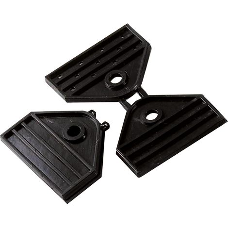 Tenax Clips Rete 8 cm Nero, Scatola da 500 Clips, Clips per Il Fissaggio di reti tessute frangivista e ombreggianti (1/2)