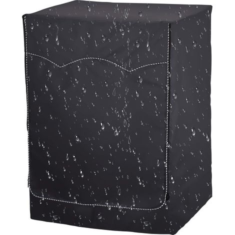 Housse pour machine à laver et sèche-linge 60x65x85cm, imperméable et résistante à la poussière, adaptée à la plupart des machines à laver et sèche-linge avec hublot (1/5)