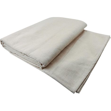 Draper 09665 ROLLINGDOG CANVAS-GUARD 8482 Drop Cloth, 1.8 x 2.7m