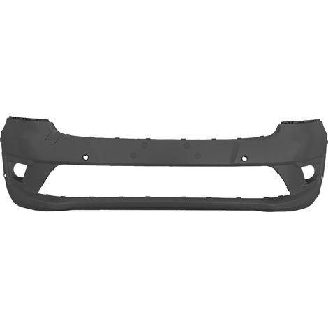 PARAURTI ANTERIORE NERO CON FENDINEBBIA CON PARKASSIST E ANGOLO MORTO (6 PORTASENSORI) CON TAPPO GANCIO TRAINO - FORD - Transit Connect 2018 - 2330599