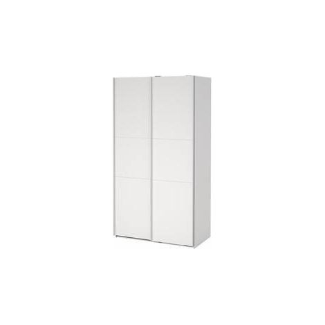 ARMADIO COMO 2A SCORR. CM 118,5X66,6X220,4 BIANCO