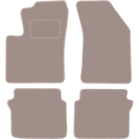 Tappetini auto in velluto per: Chrysler Sebring III berlina (2007-2010) beige (1/5)