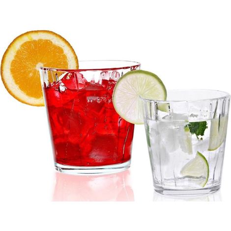 Vidivì set 12 bicchieri tintoretto 6 acqua da 42 cl + 6 vino da 34 cl in finissimo vetro.