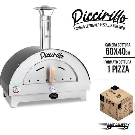 Forno a legna per pizze a cottura diretta su pietra Bella Napoli Piccirillo