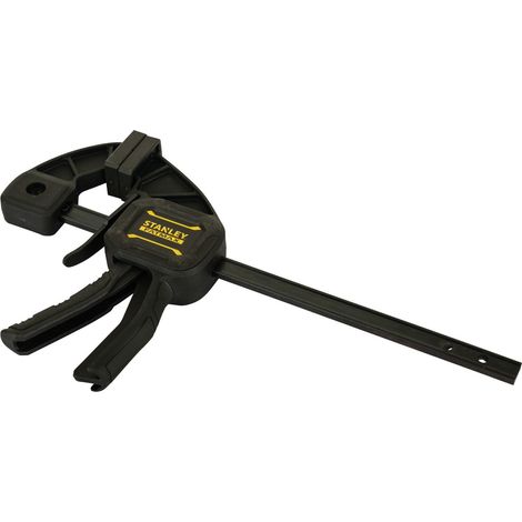 Serre-Joint M 150 Gamme - Travaux De Précision - Patin De Protection Amovibles - Rainure En V Pour Maintien Des Tubes - Rail En Acier - Corps En Nylon Renforcé (1/5)