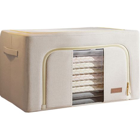 Caja de almacenamiento joybos con tapa extraíble asas reforzadas (1/5)