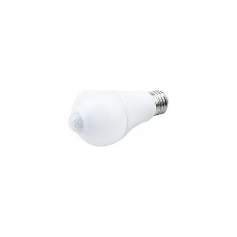 Ampoule LED E27 avec détecteur de mouvement Lumière intelligente 9 W Remplace l'ampoule basse consommation 90 W Angle d'éclairage 120°, blanc, E27, 9 W (1/5)