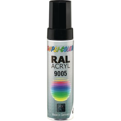Lackstift tiefschwarz ma RAL 9005 12 ml Stift DUPLI-COLOR (1/4)