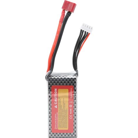 Batterie Li-Po 14.8V 1300mAh 30C avec connecteur T pour voitures, bateaux et hélicoptères RC