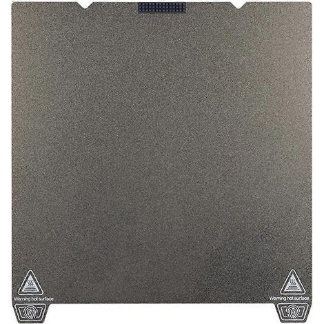 Heizplatte mit Düse und Bürste, 235 x 235 mm, PEI-Doppel-3D-Druck-Diamantplatte für Creality K1/K1C, Ender 3, S1/S1 (1/5)