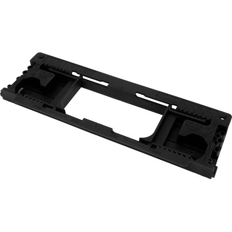 Gabarit de mortaise pour charnières de chambranle de porte, kit pour défonceuse, 8 tailles de charnières (de 2-1/2 po à 6 po), 1-3/8 po à 2-1/2 po, 5 épaisseurs de porte. (1/5)