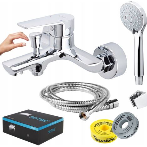 Rubinetto per vasca da bagno a parete Set doccia Rubinetto per vasca da bagno SOTBE (1/5)